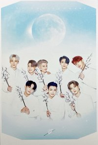 月河 打歌卡 團體明信片 Moon River 邀請卡