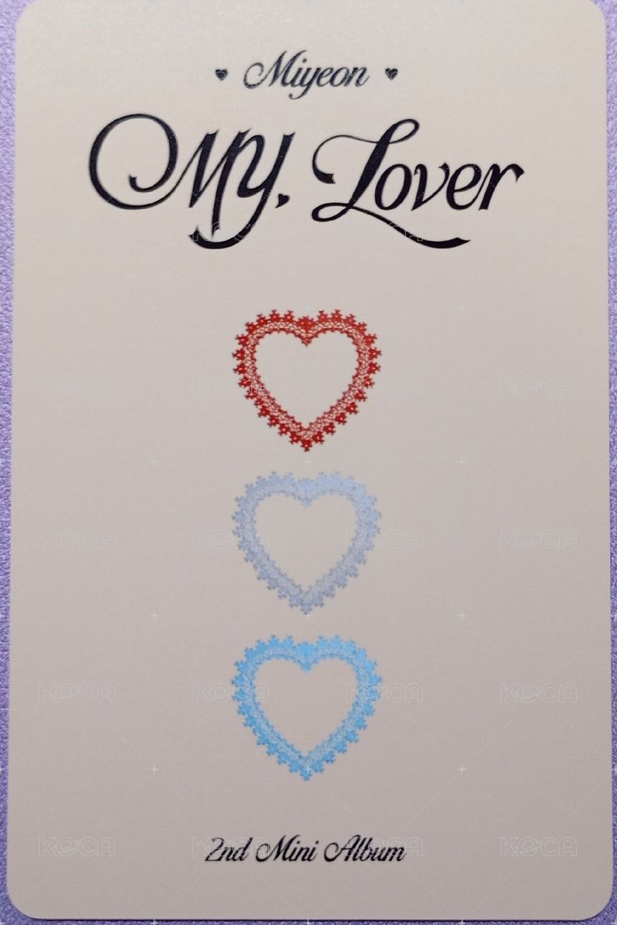 迷二快閃店 小卡 set 周邊卡  背面