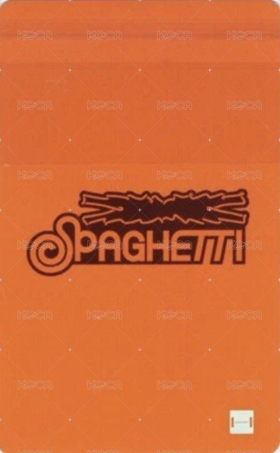 SPAGHETTI wm 2.0 幸運卡  背面