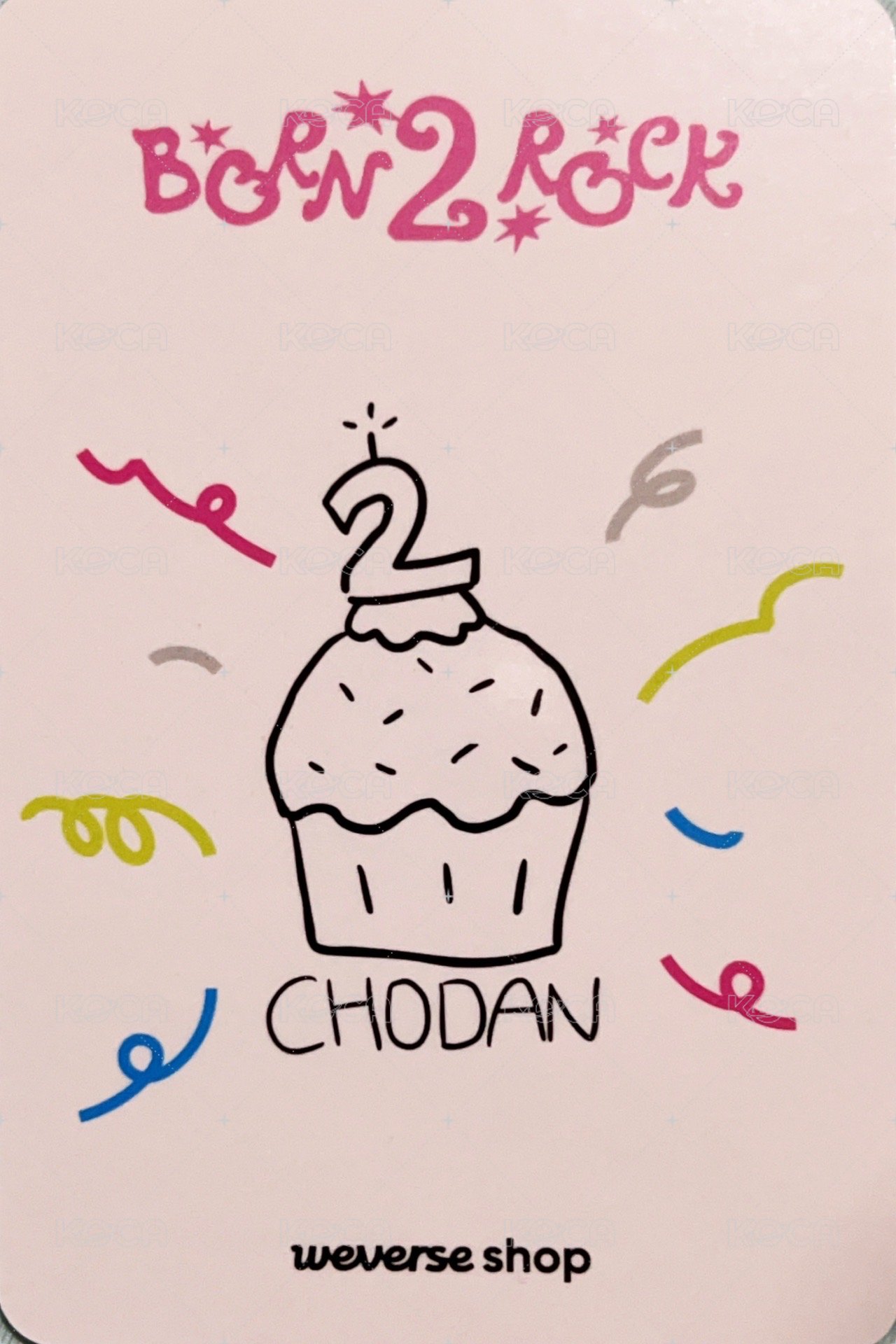 2週年快閃店 wvs 周邊卡 語音鑰匙圈小卡 背面