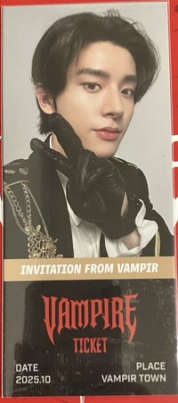 吸血鬼主題 GIFT ver.書籤 隨機卡 