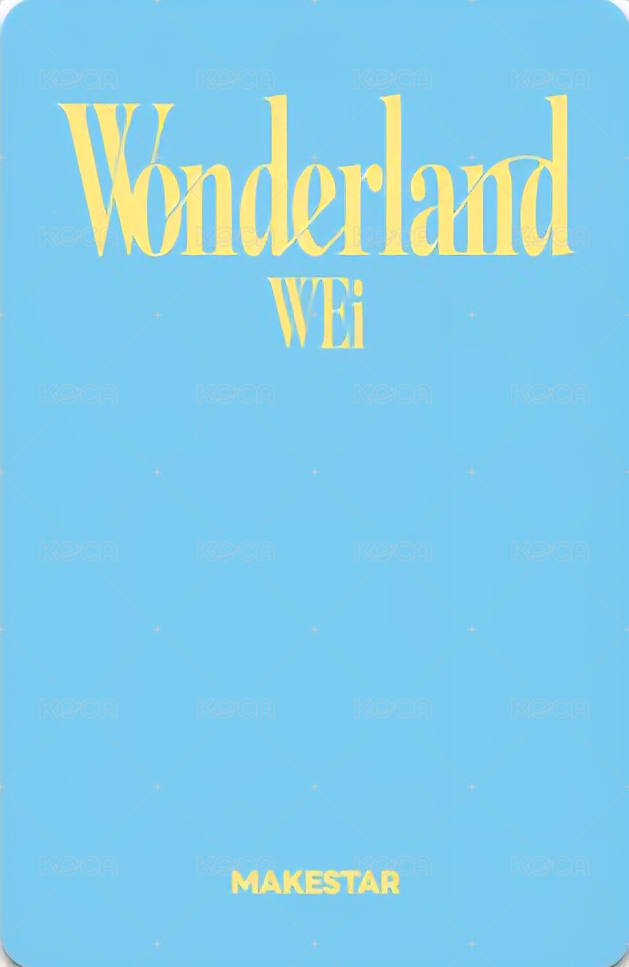 迷你八輯 ms 線上9.0 簽售卡 蝴蝶ver. 背面