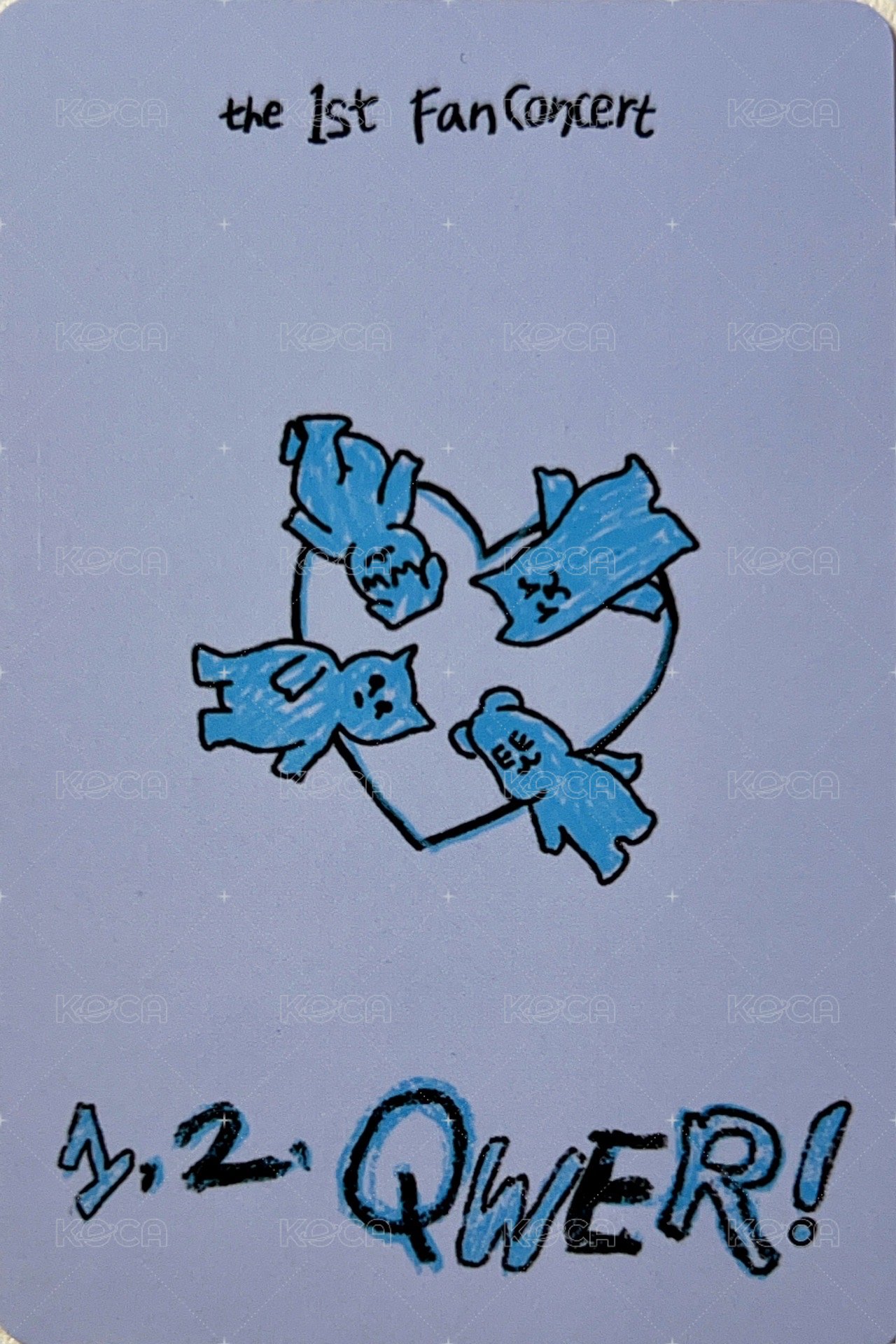 VOD 演唱會 DVD / CD 卡 娜 台北ver. 背面