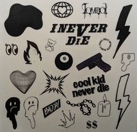 I NEVER DIE 貼紙 Spoiled版