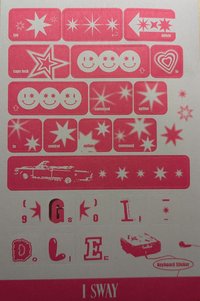 I SWAY Beat版 貼紙 