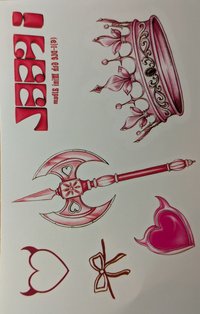 I feel 貼紙 PB Queen版 預購 紋身貼紙