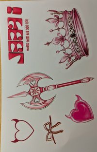 迷六PB Queen版|首批預購紋身貼紙