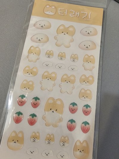 邊伯賢 特來騎 貼紙set