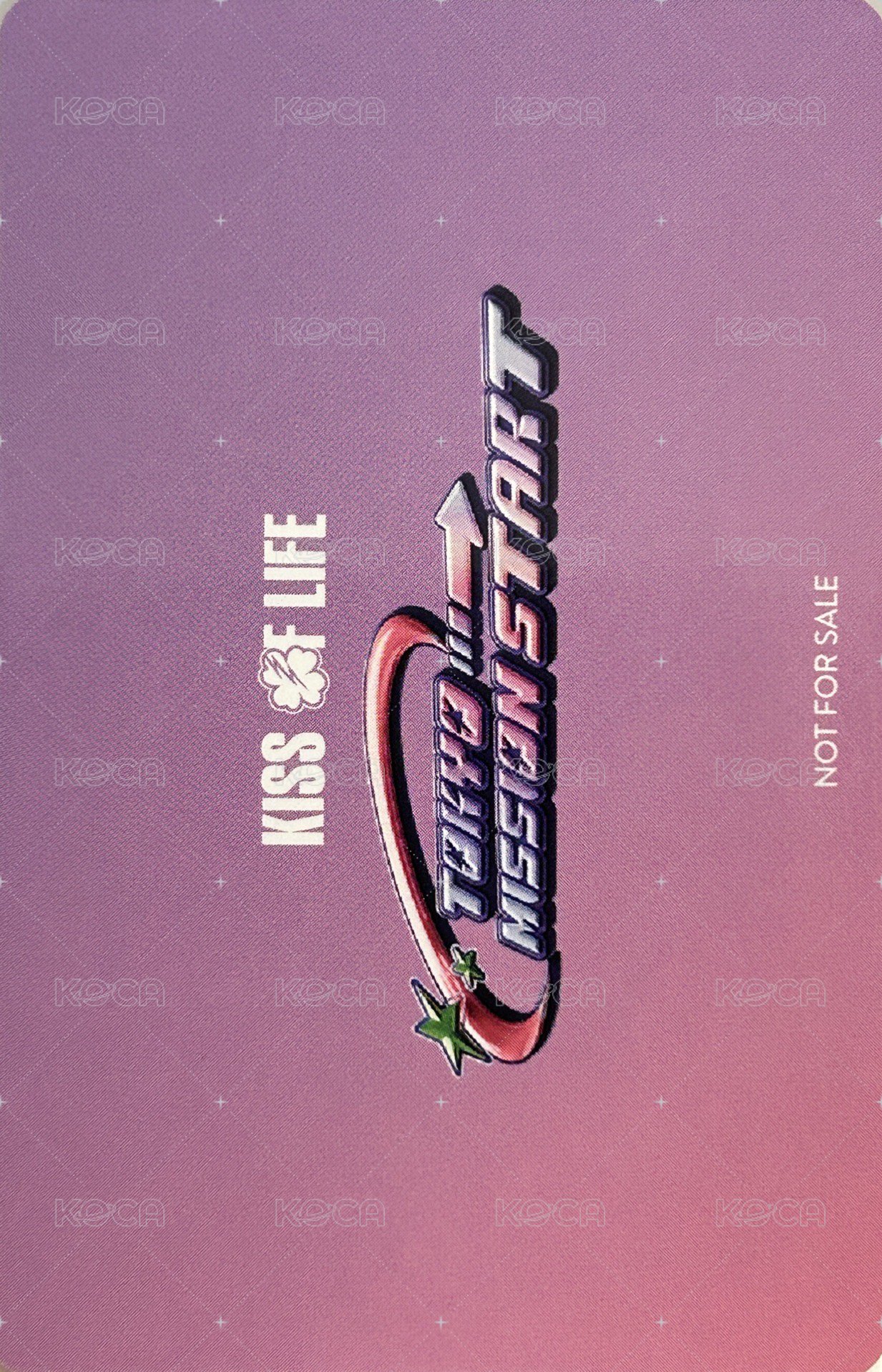 日本迷你一 塔店 幸運卡 團卡 背面