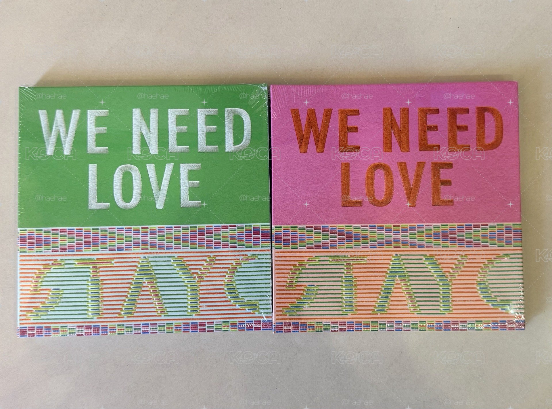 WE NEED LOVE 未拆專 一套