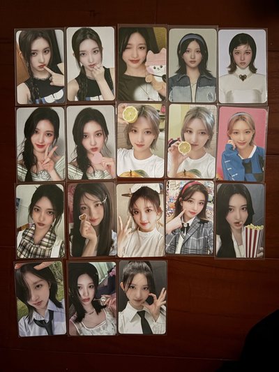 IVE 秋天 小卡 年曆 滿額卡