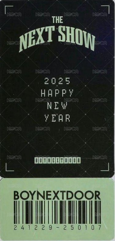 25年曆 快閃店 滿額卡 票根 35雙人 背面