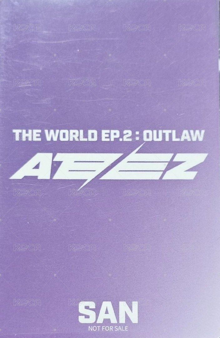 Outlaw 環球 幸運卡  背面