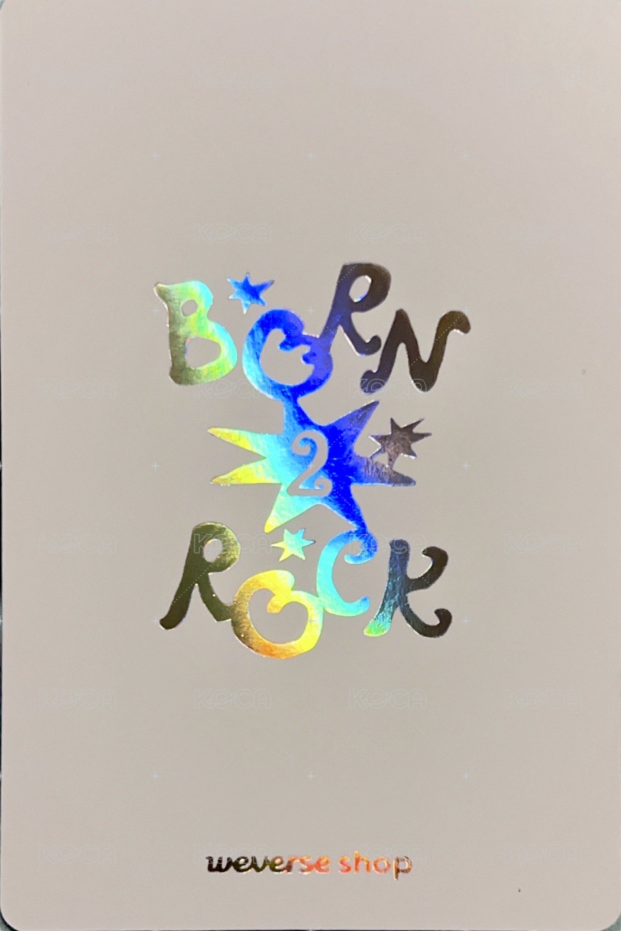 2週年快閃店 wvs 隨機卡 官拍 背面