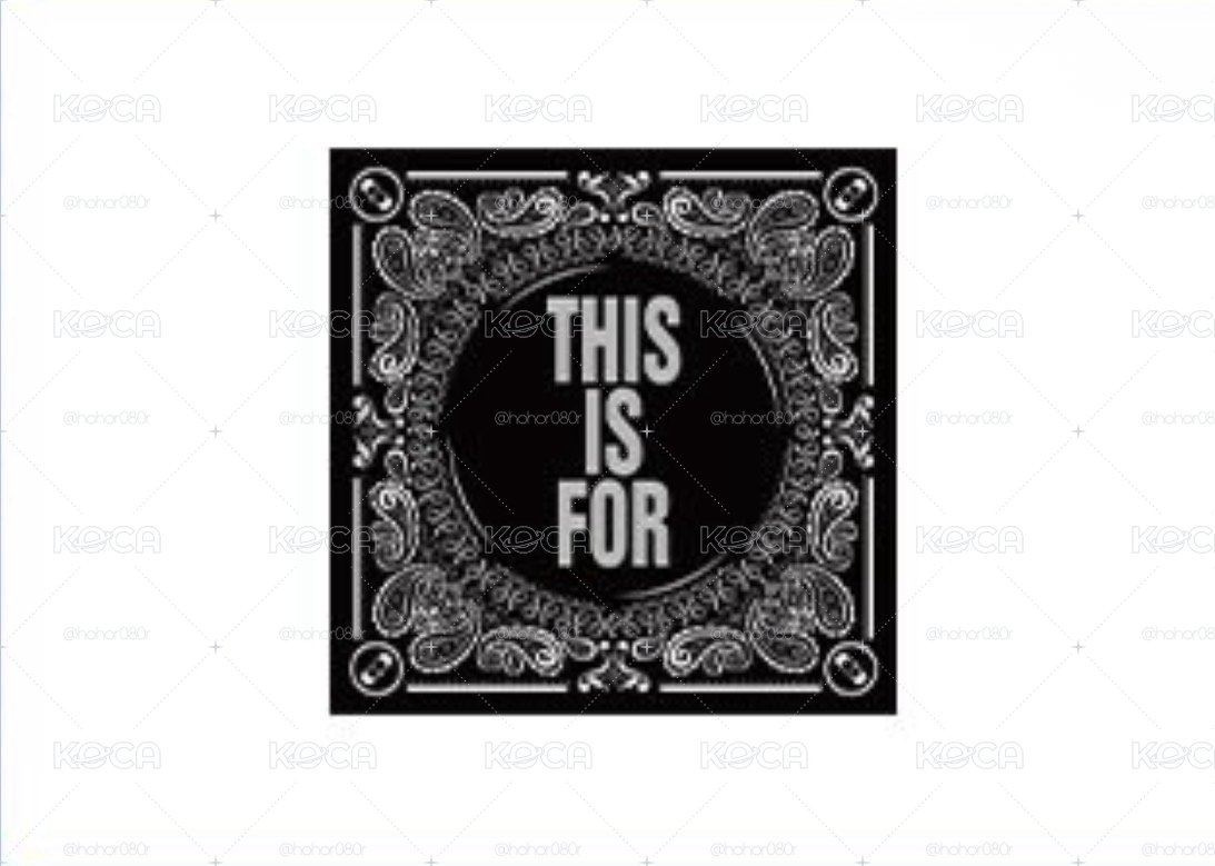 TWICE 演唱會週邊 THIS IS FOR絲巾