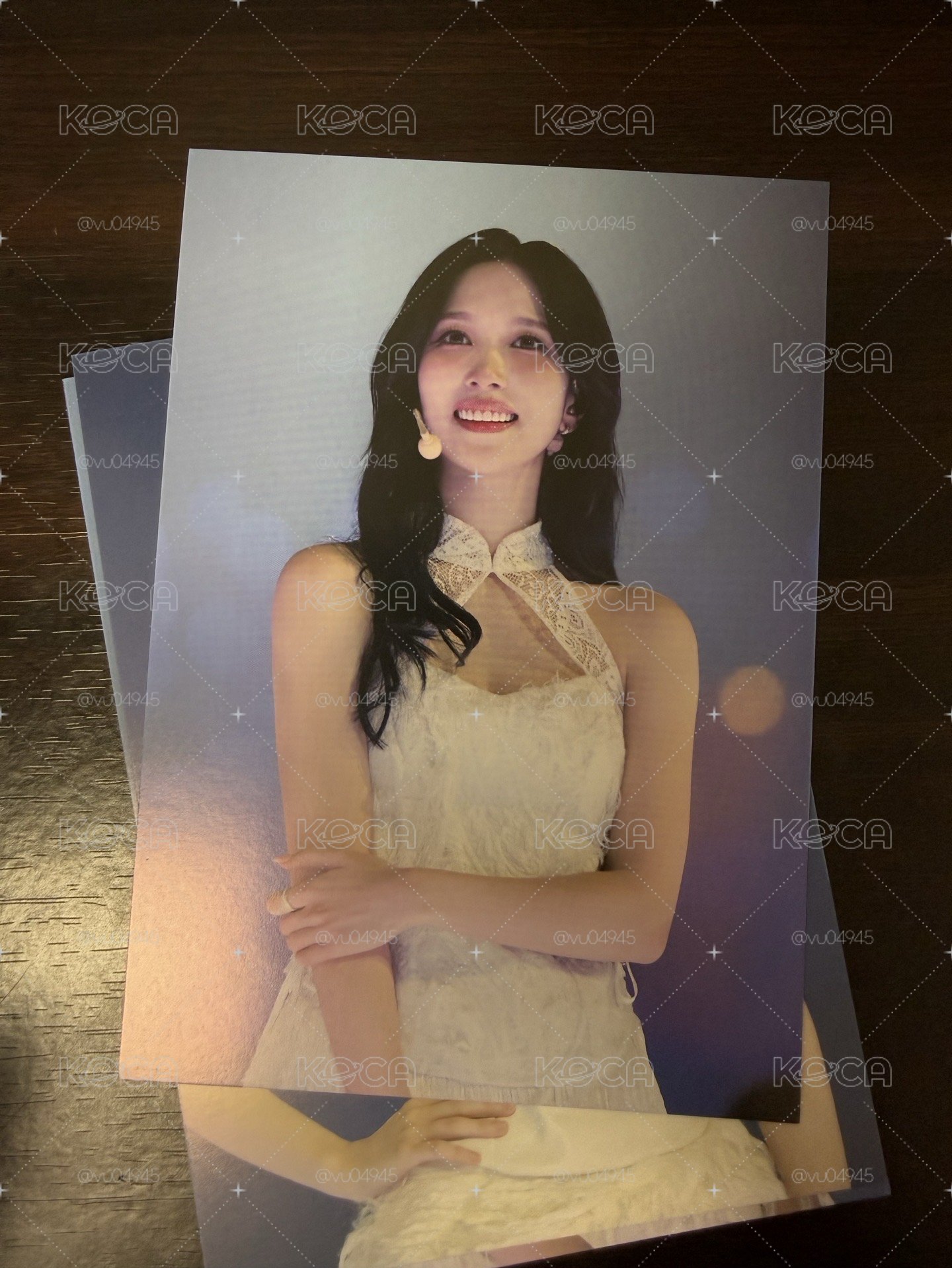 TWICE 高雄場 VIP 明信片
