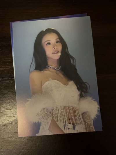 TWICE 高雄場 VIP 明信片