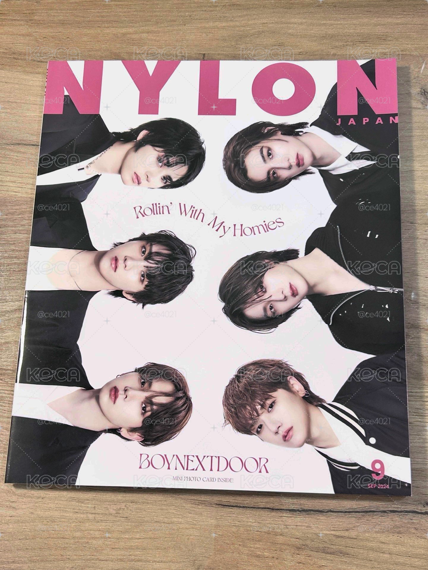 波捏豆全員 Nylon雜誌