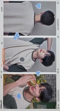 LOTTERIA 樂天漢堡 明信片 