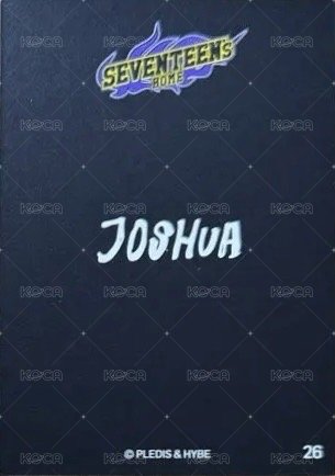 25’HOME 隨機卡  背面