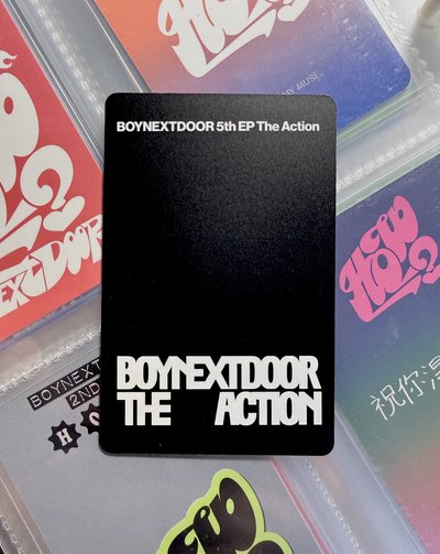 ❇️ The Action 環球 預售 特典卡 明宰鉉