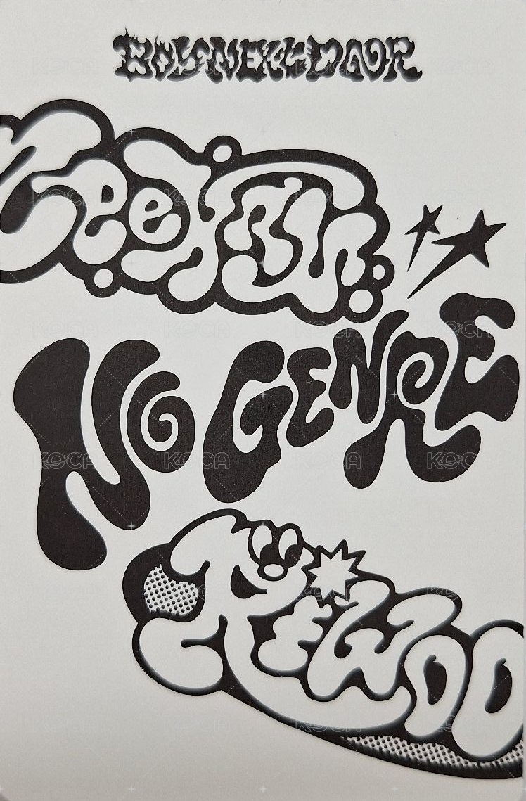 No Genre 專輯卡 雙人卡 25 背面