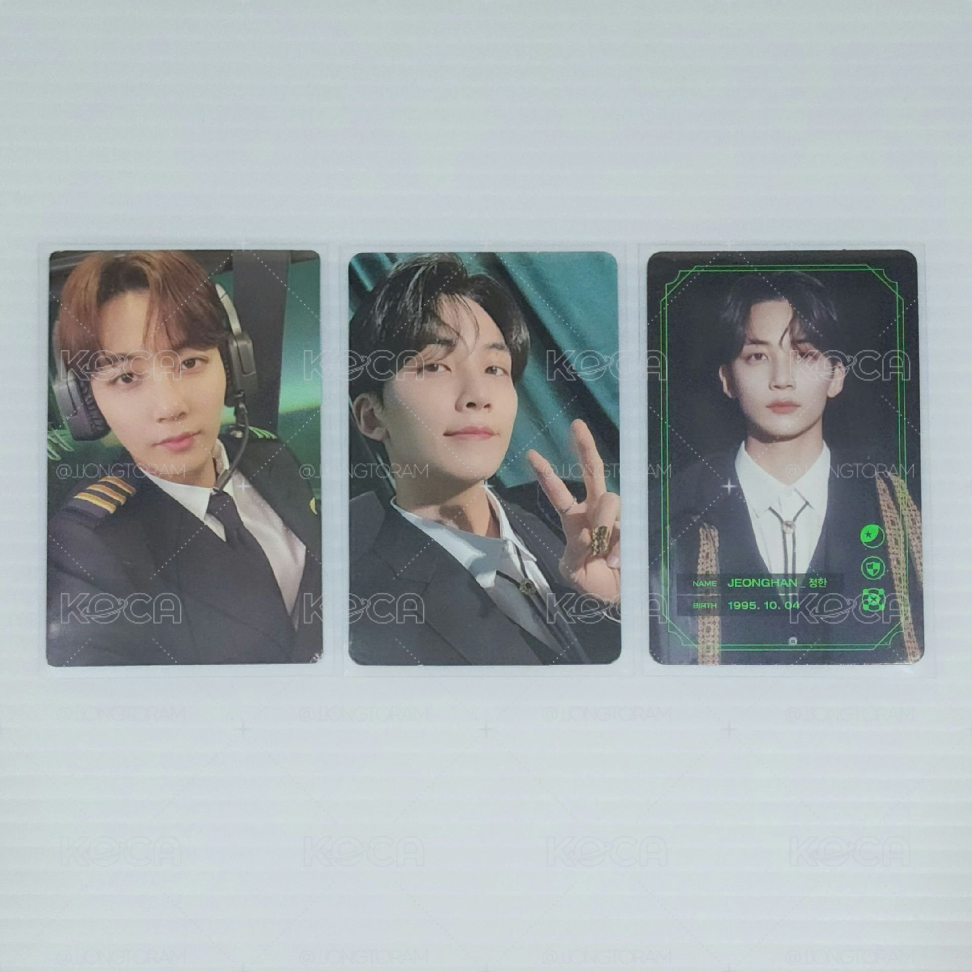 SEVENTEEN JEONGHAN會員禮小卡