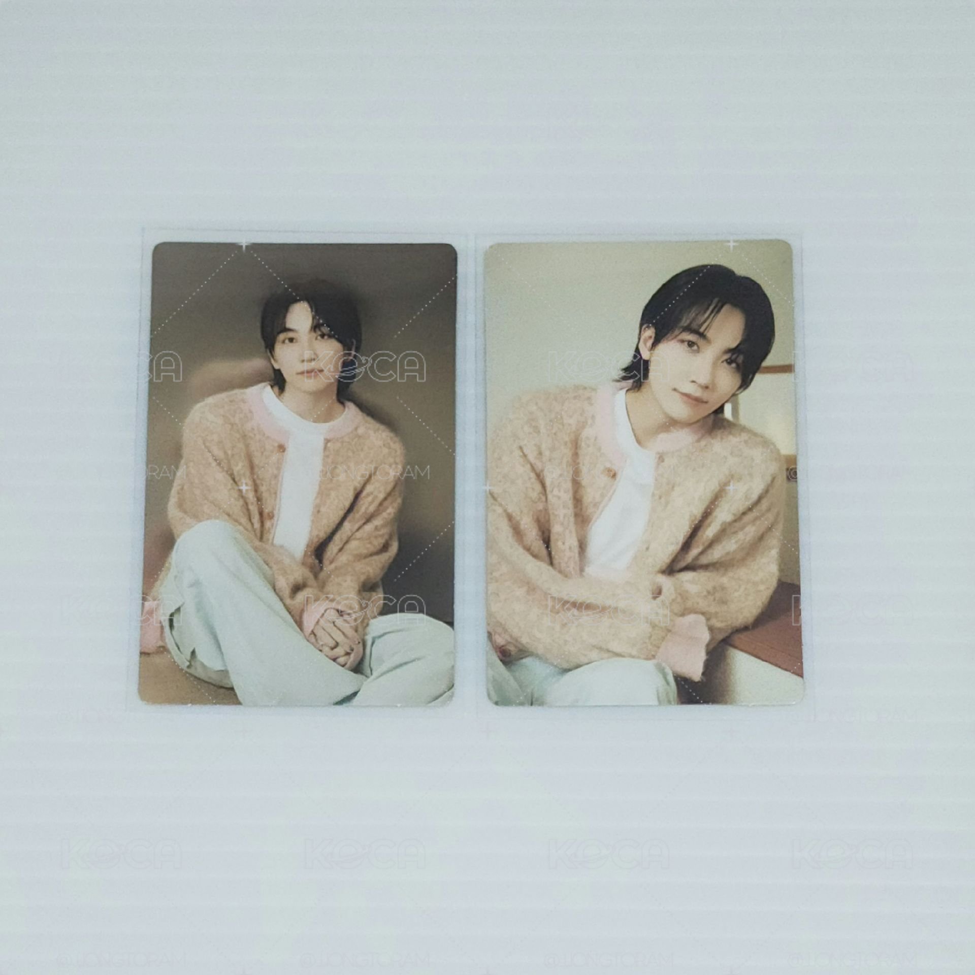 SEVENTEEN JEONGHAN 2024 CARAT LAND 兩張