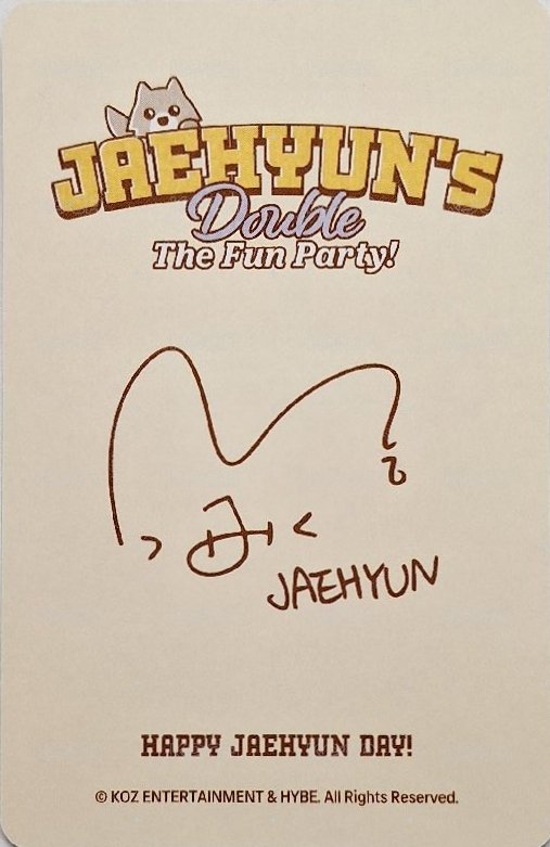 25生日 小卡組 周邊卡 隨機 背面