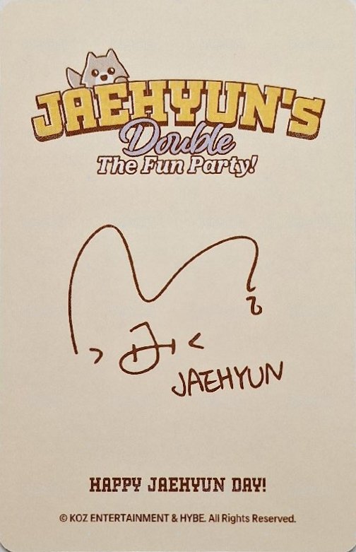 25生日 小卡組 周邊卡 隨機 背面