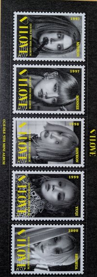 I LOVE 貼紙 X-file版 郵票貼紙