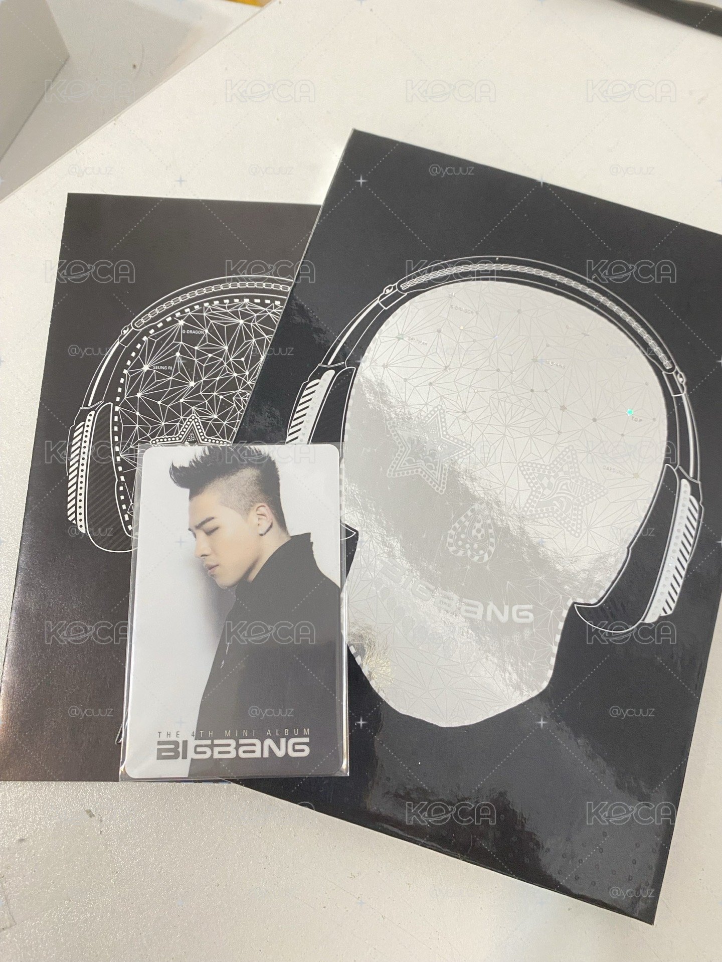 BIGBANG mini4 骷髏專太陽卡