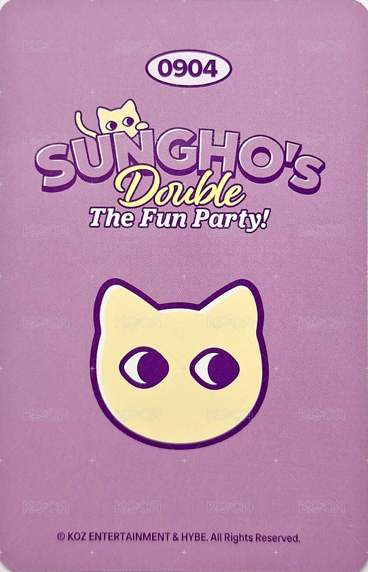 25 生日 wvs 插卡旋轉立牌 周邊卡  背面