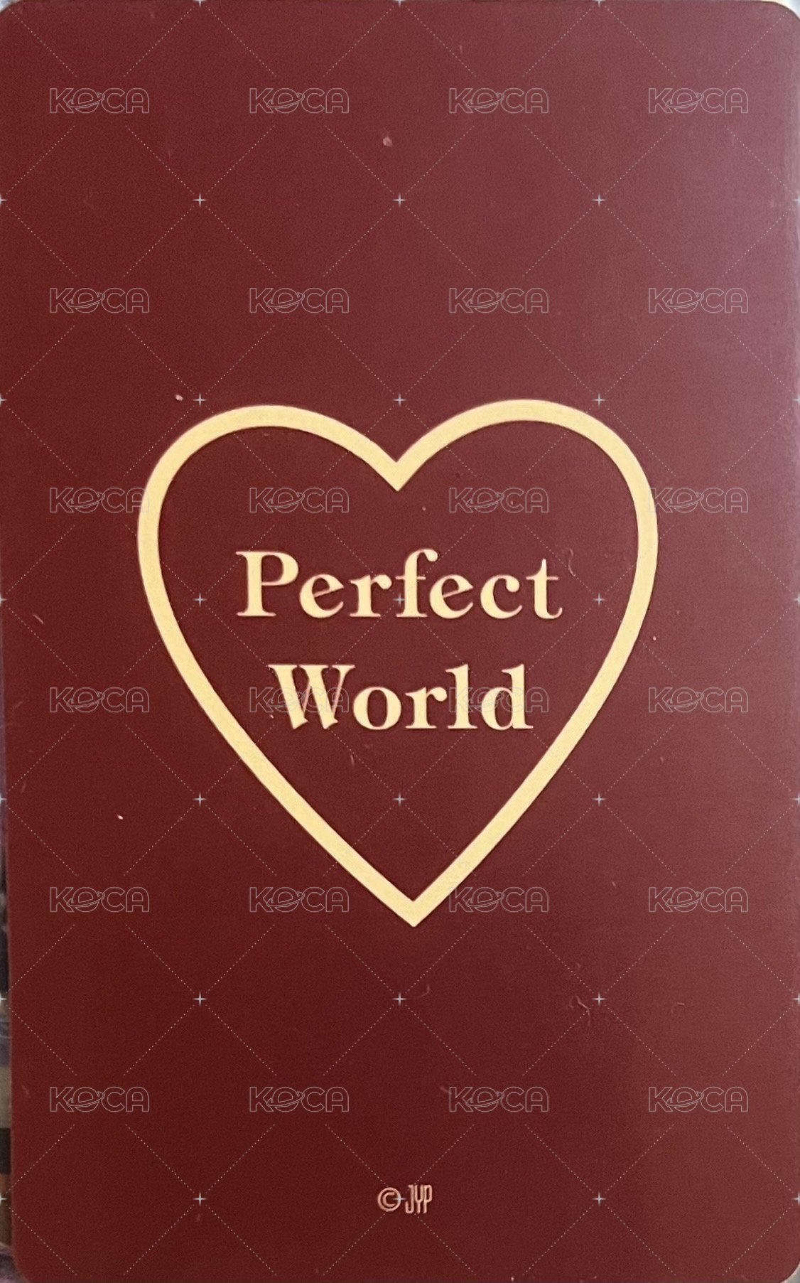 Perfect World 周邊卡  背面