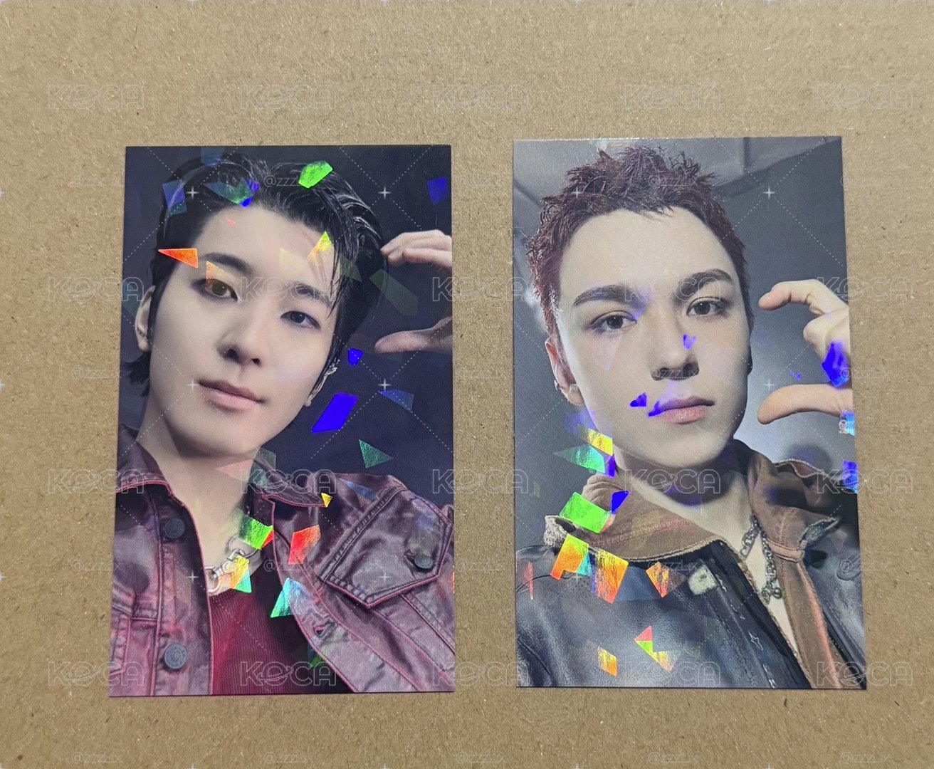 SEVENTEEN 圓佑 Vernon 正五 環球抽選卡 閃卡