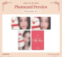 MY, Lover ms線下簽售卡 雪人ver.