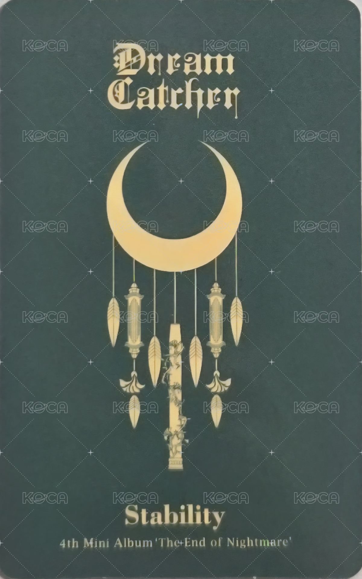 迷你四輯 專輯卡  背面