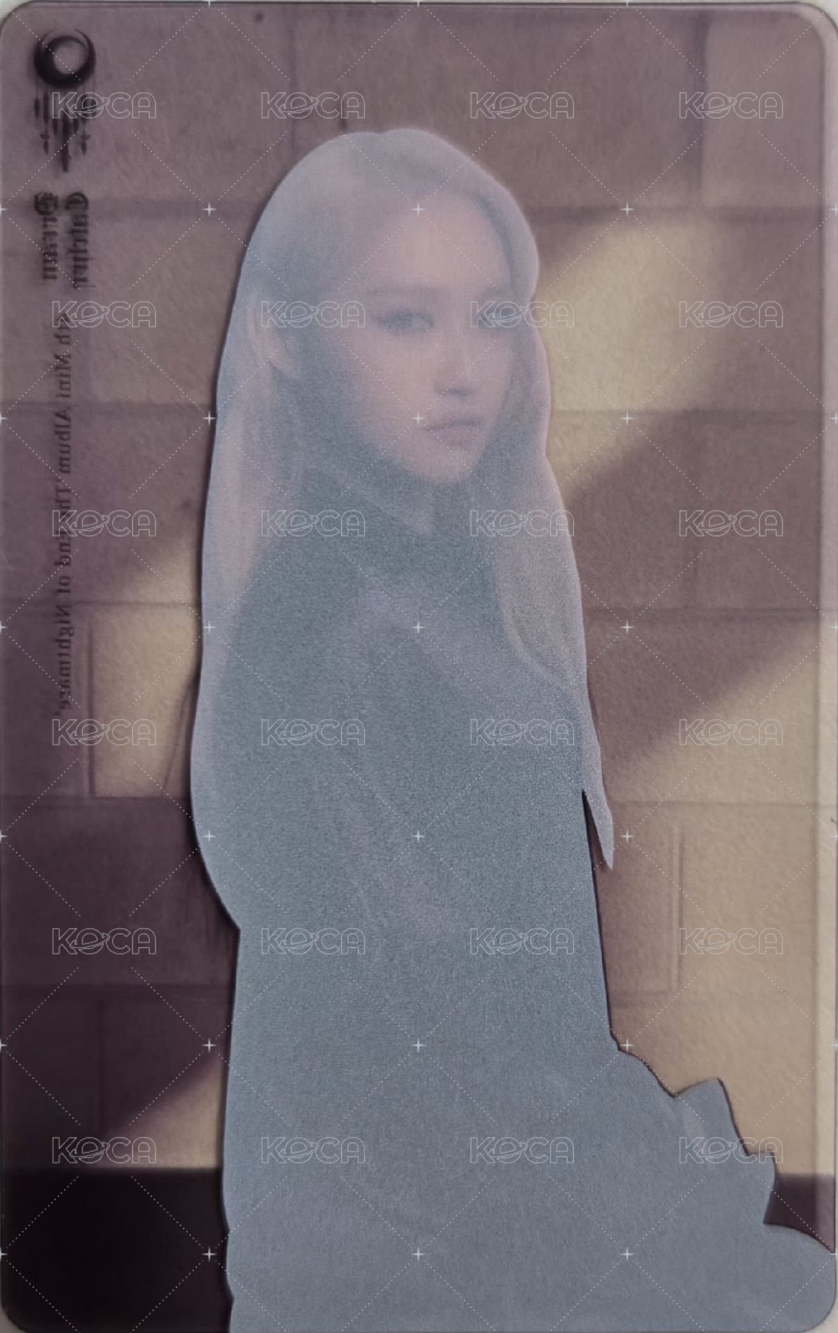 迷你四輯 專輯卡 透卡 背面