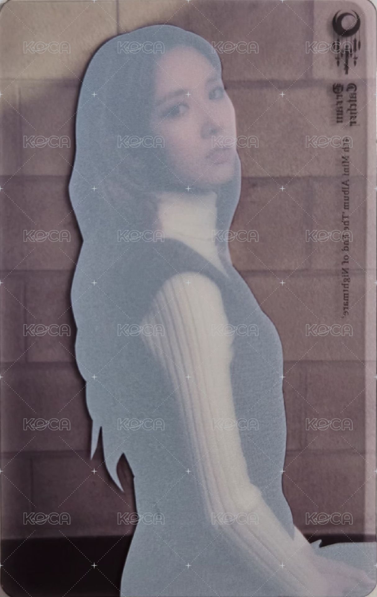 迷你四輯 專輯卡 透卡 背面