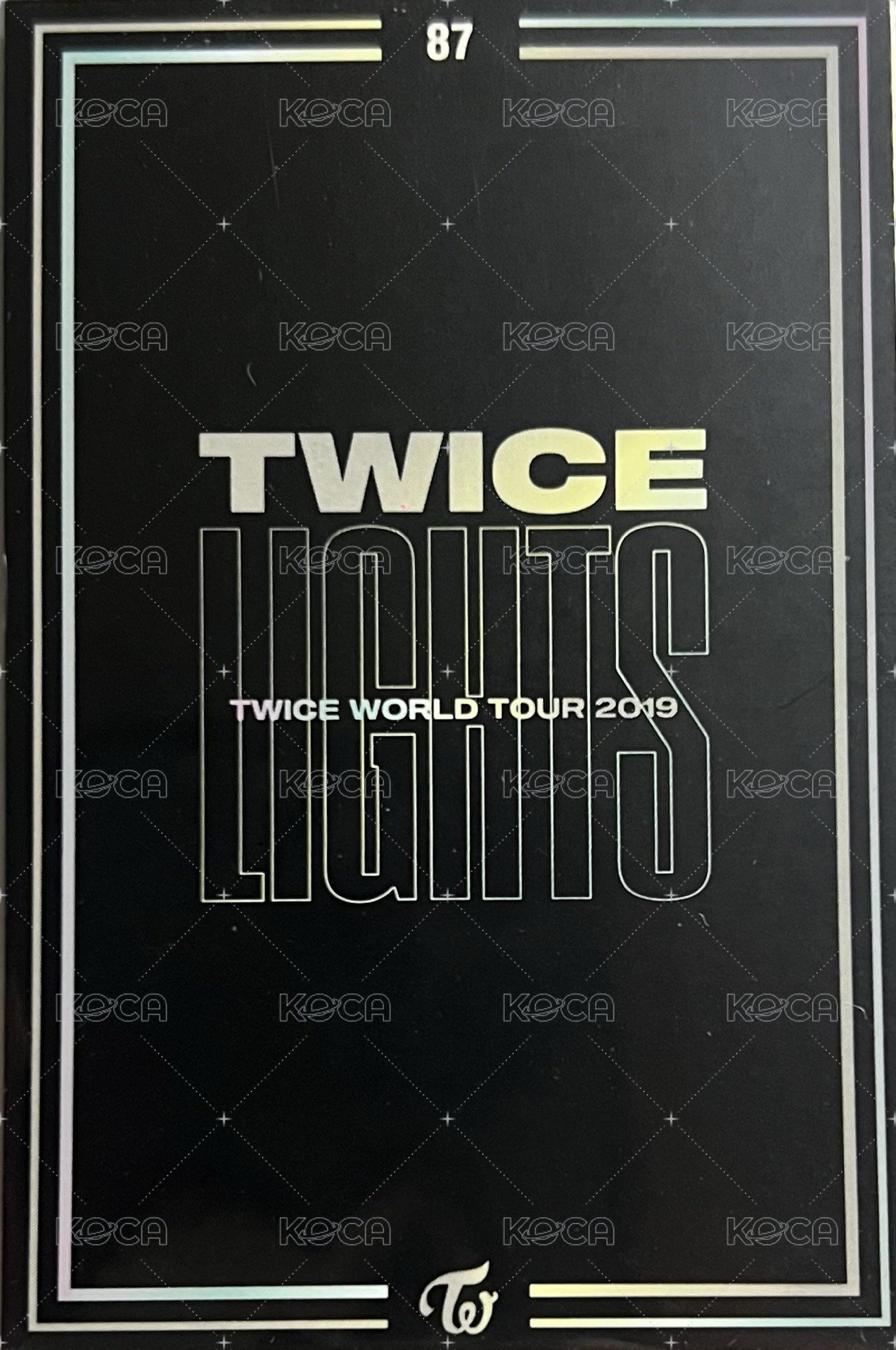 三巡 隨機卡 87號 背面