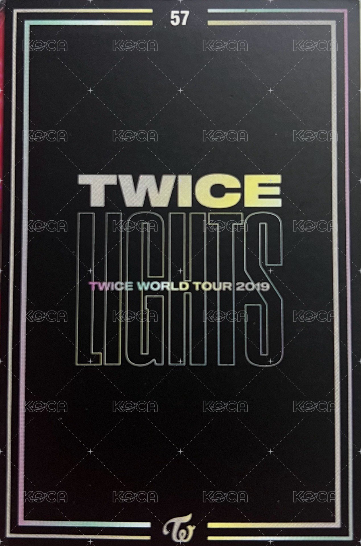 三巡 隨機卡 57號 背面