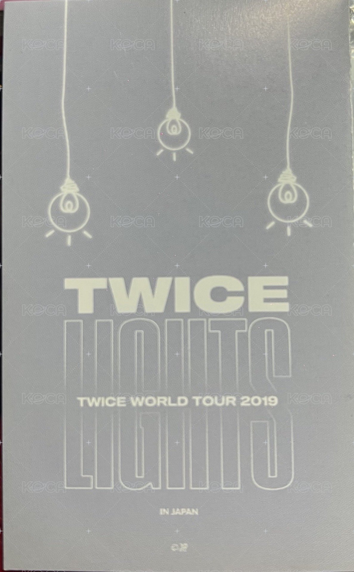 三巡 抽選卡 參加賞 背面