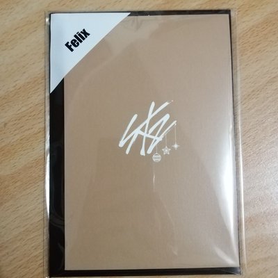Stray Kids 日本澀谷 聖誕快閃活動周邊 聖誕卡組🐥Felix 李龍馥 菲菲