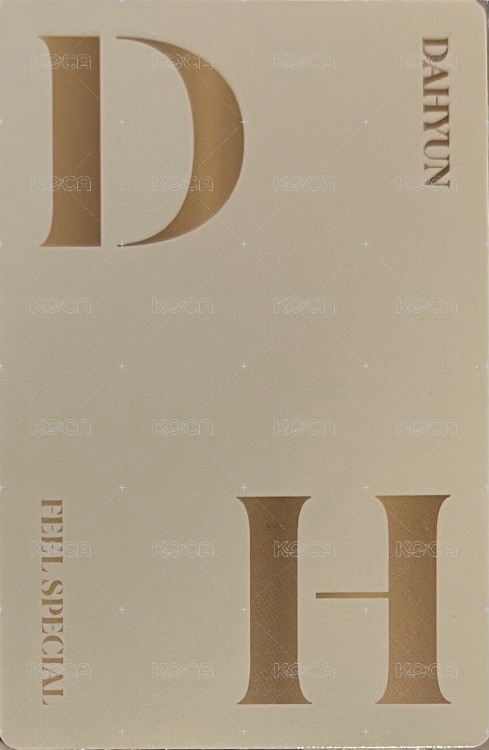 迷八 專輯卡 預售禮 背面