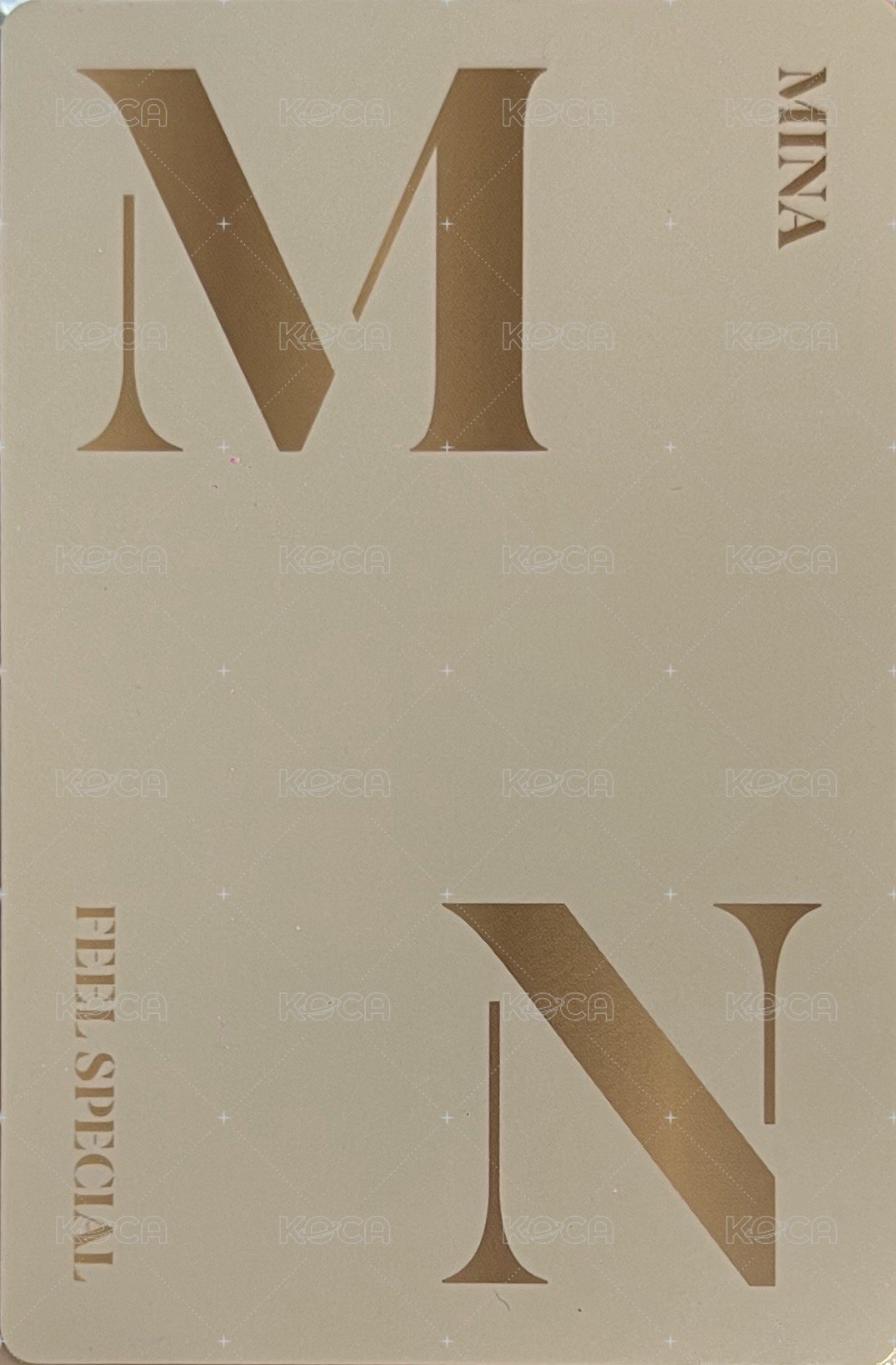 迷八 專輯卡 預售禮 背面