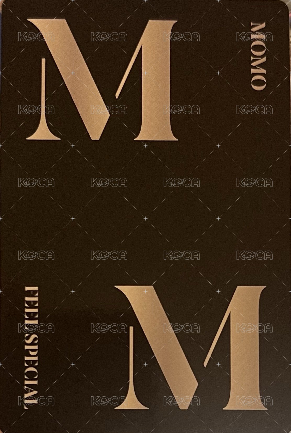 迷八 專輯卡 預售禮 背面