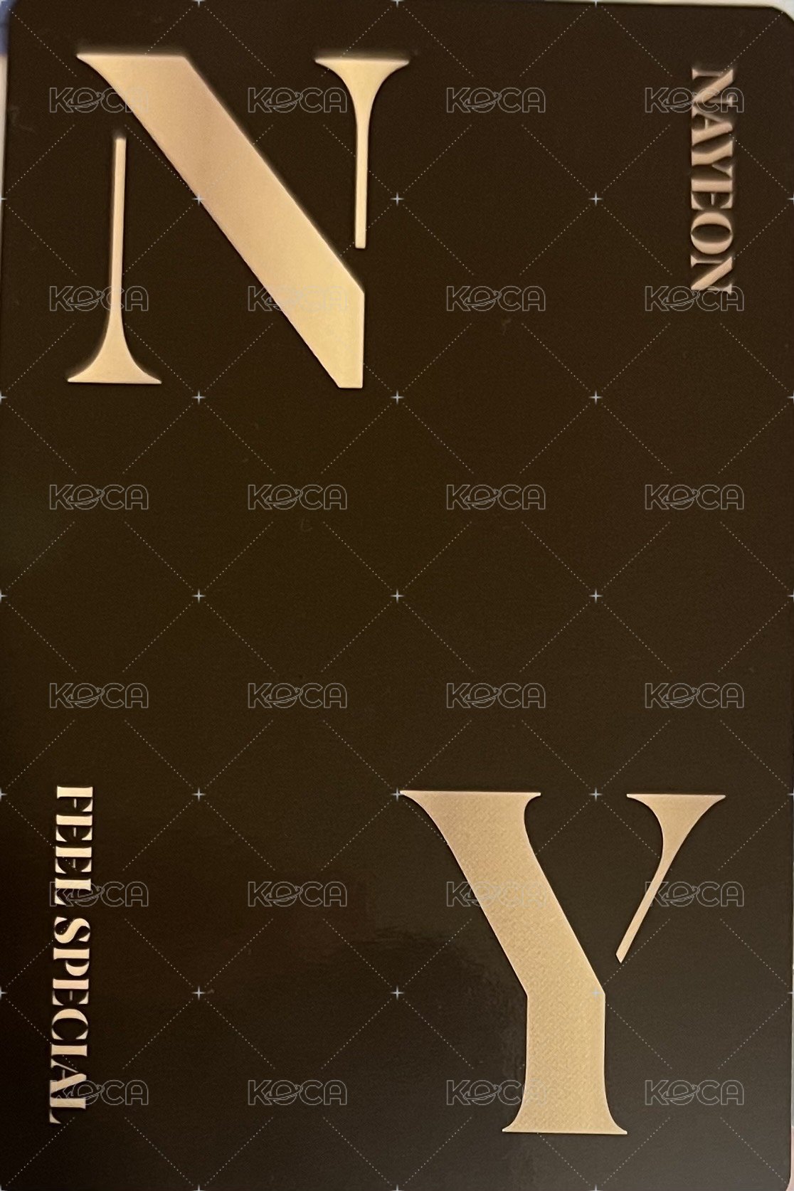 迷八 專輯卡 預售禮 背面