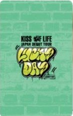 KISS OF LIFE Japan Debut Tour [Lucky Day] 任務卡 朋友推薦入會卡 背面