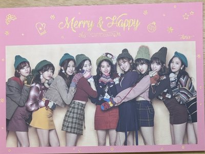 Merry&Happy 明信片 團卡
