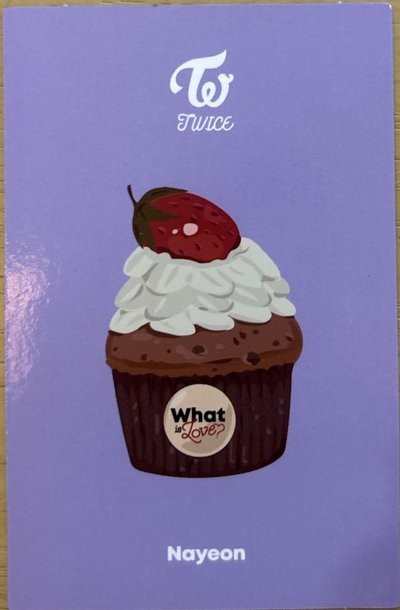 娜璉 What is love專卡